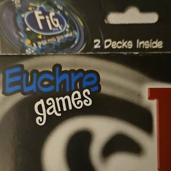 Indiana Euchre Card Game Set - Red and Black - Picture 4 of 4